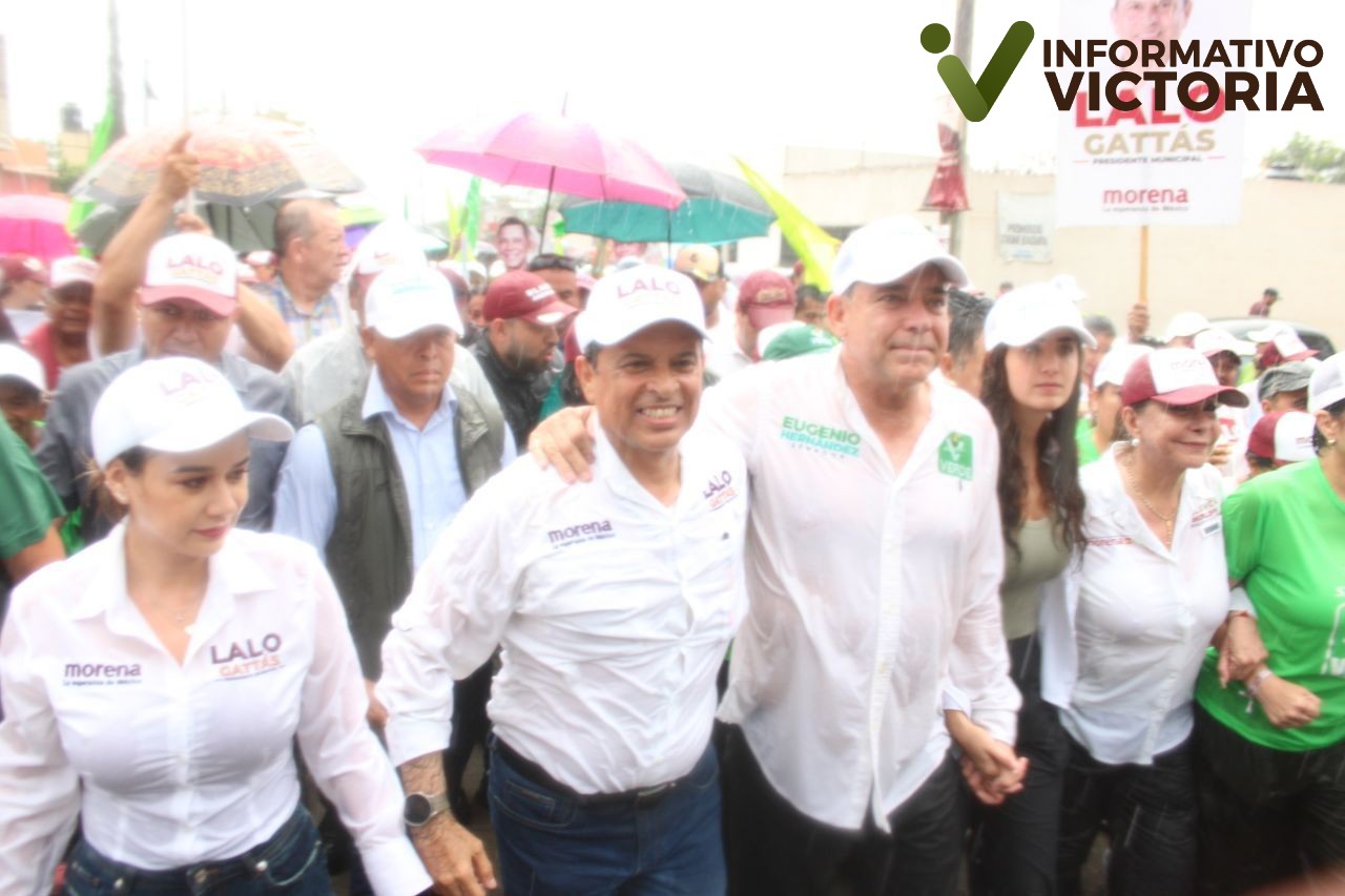 Sellan Lalo y Geño pacto por Victoria.