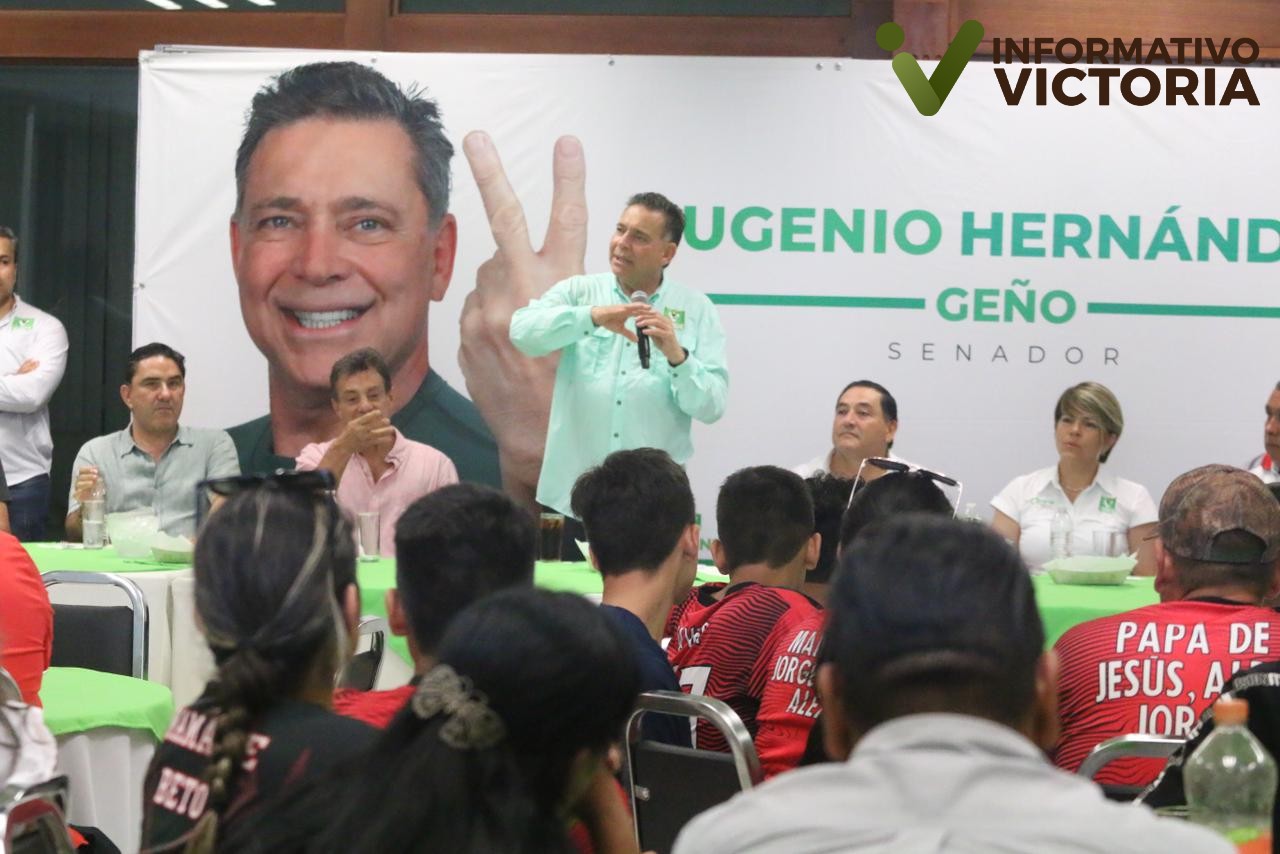 Eugenio Hernández comprometido con el deporte