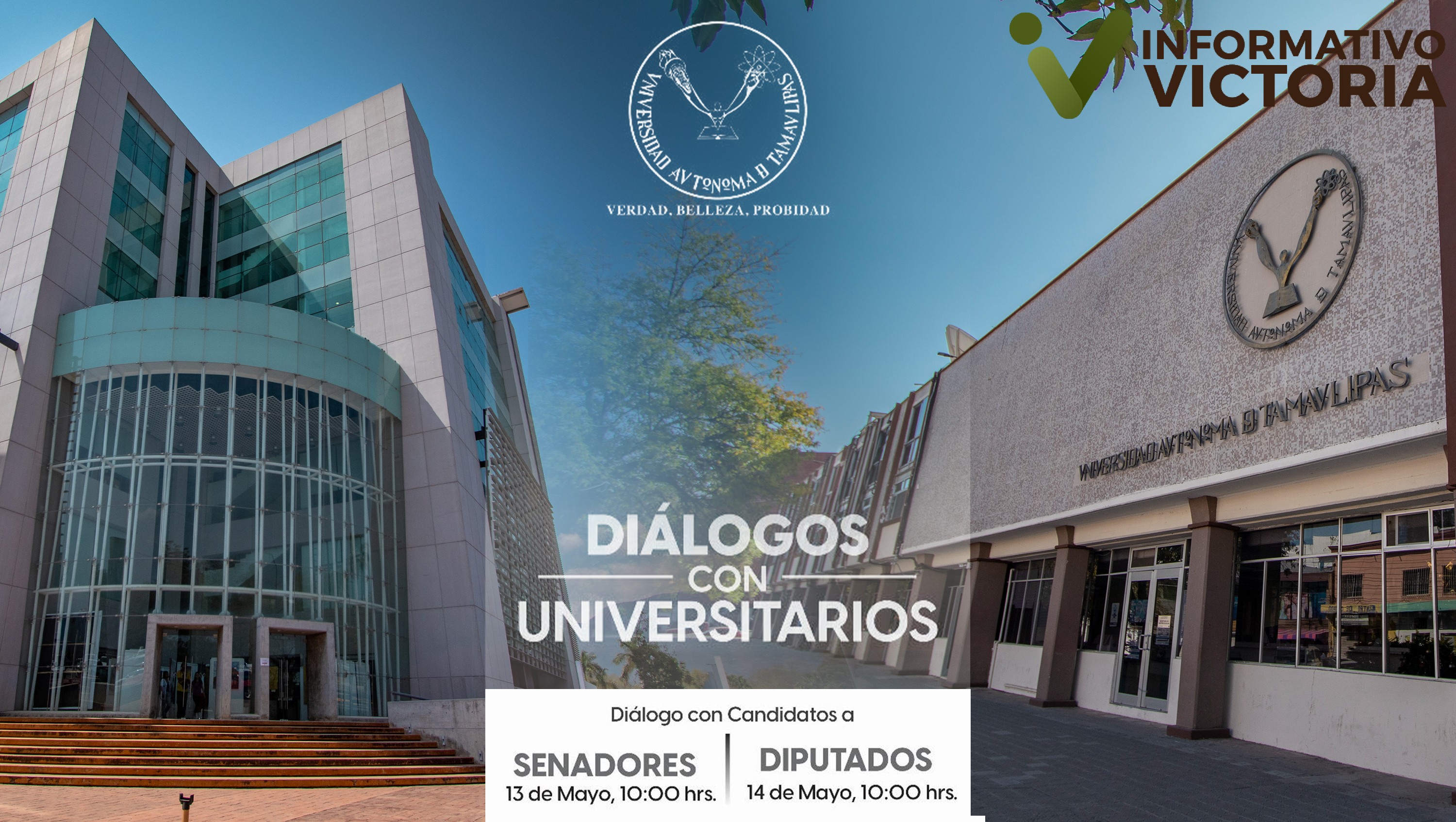 Organiza la UAT diálogos de universitarios con candidatos a senadurías y diputación federal