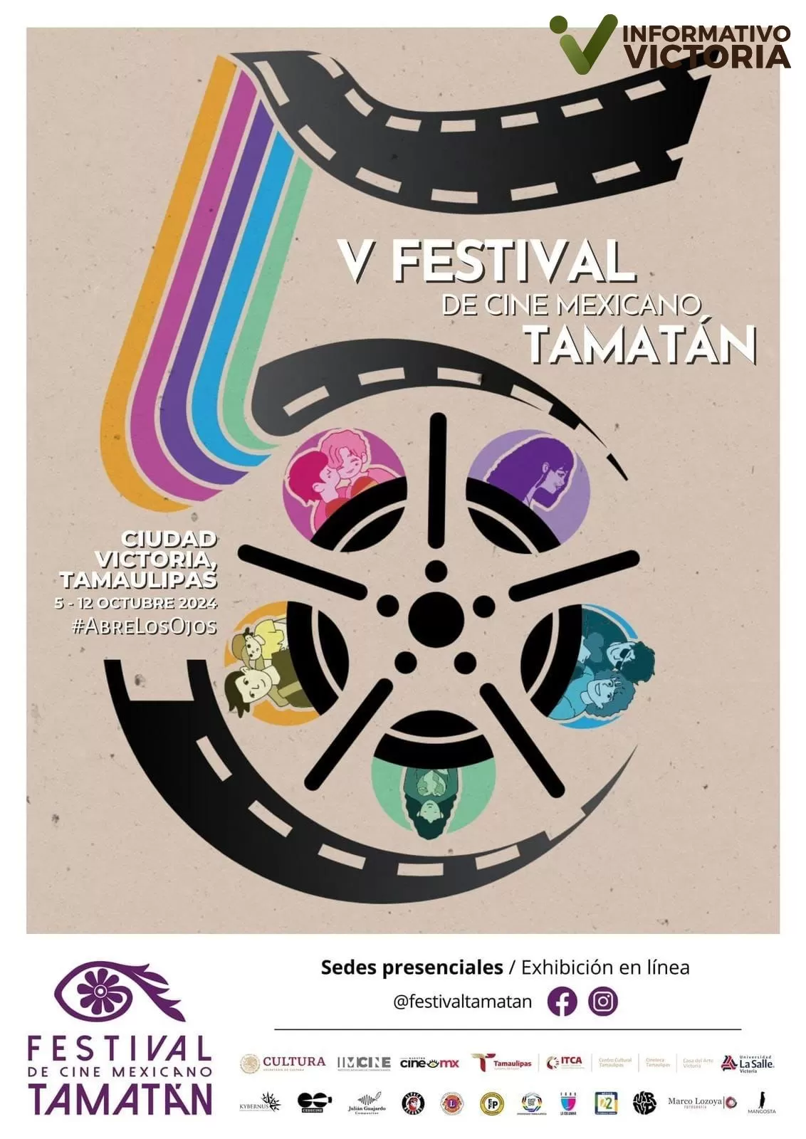 Arranca V Festival de Cine Tamatán en Victoria