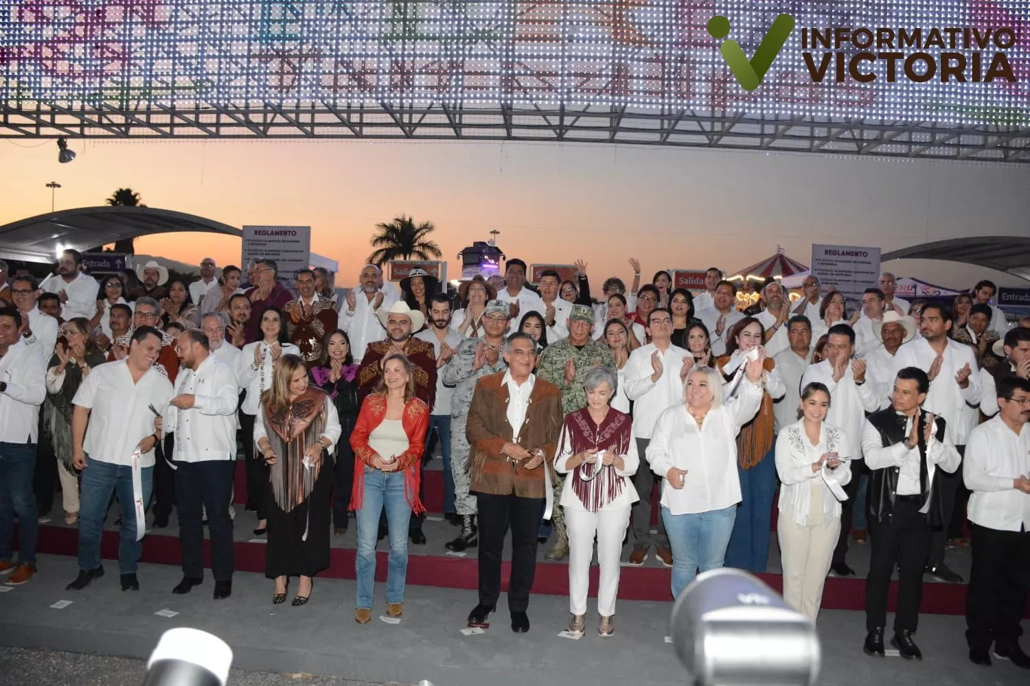 Inauguran Américo y María Feria Tamaulipas 2024