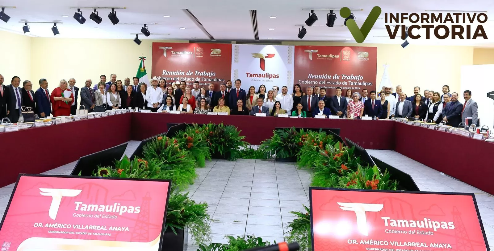 Garantiza gobierno de Américo obra pública para los 43 municipios de Tamaulipas