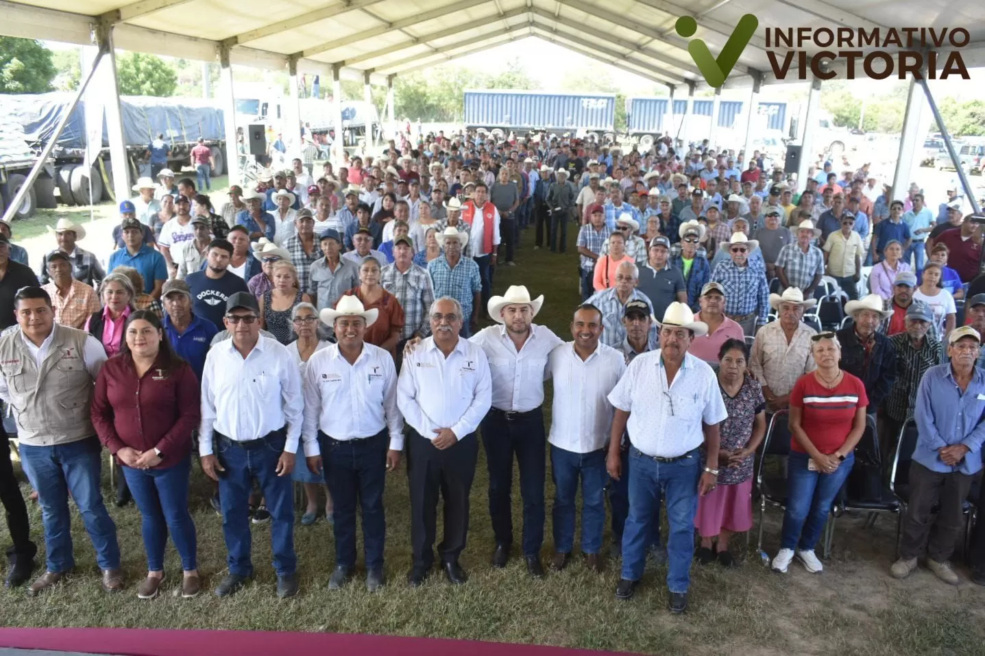 Entrega Gobierno de Tamaulipas 280 toneladas de fertilizante a productores citrícolas