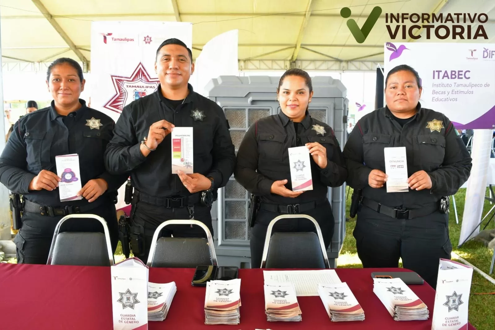 Participa SSPT en Brigada “Transformando Familias” en Miguel Alemán