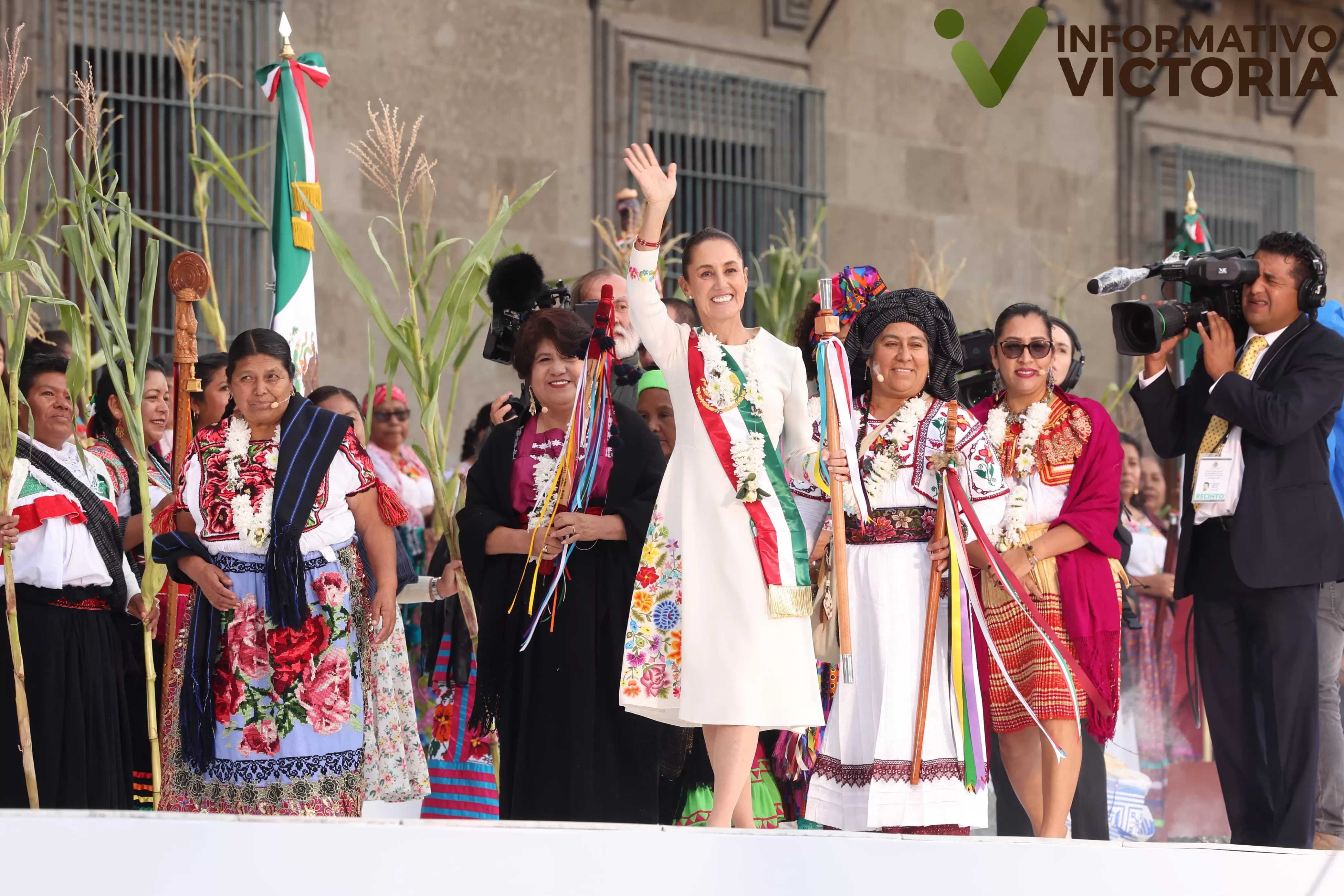 Asiste Américo Villarreal a toma de posesión de Claudia Sheinbaum