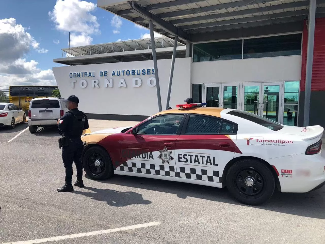 Mantiene Guardia Estatal vigilancia en Centrales de Autobuses de Tamaulipas