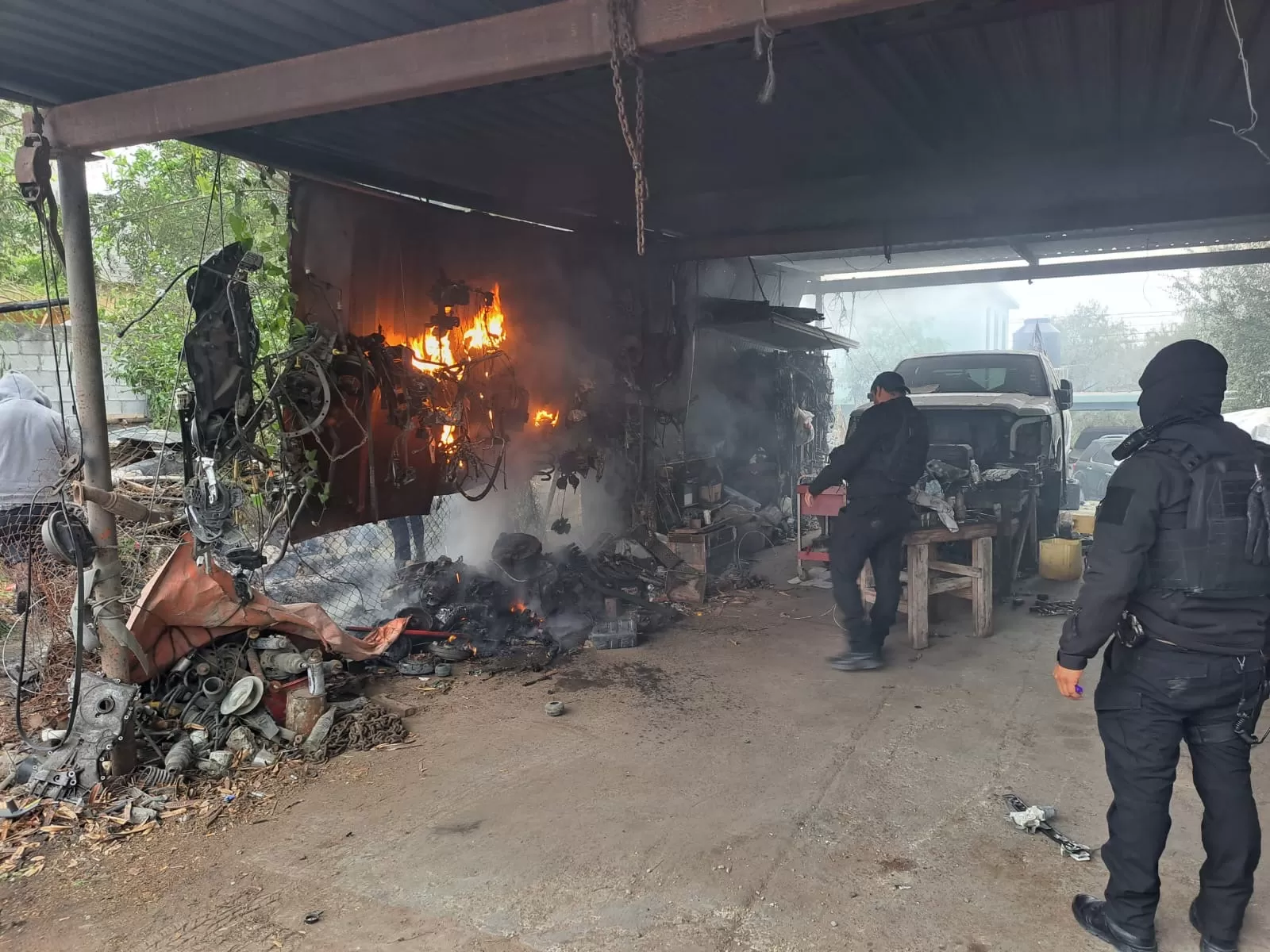 Se incendia casa-habitación en Reynosa