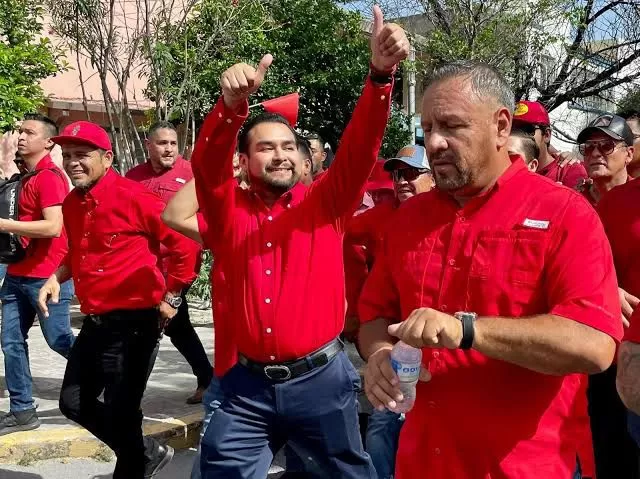 Trabajadores del IMSS en Tamaulipas respaldan el liderazgo del Dr. Jorge González