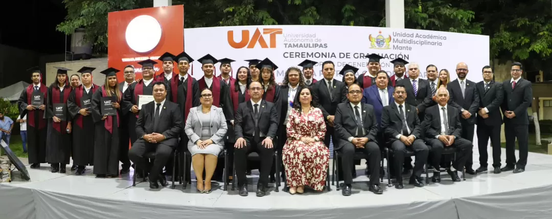 Celebra UAT en El Mante graduación de egresados de licenciatura y maestría