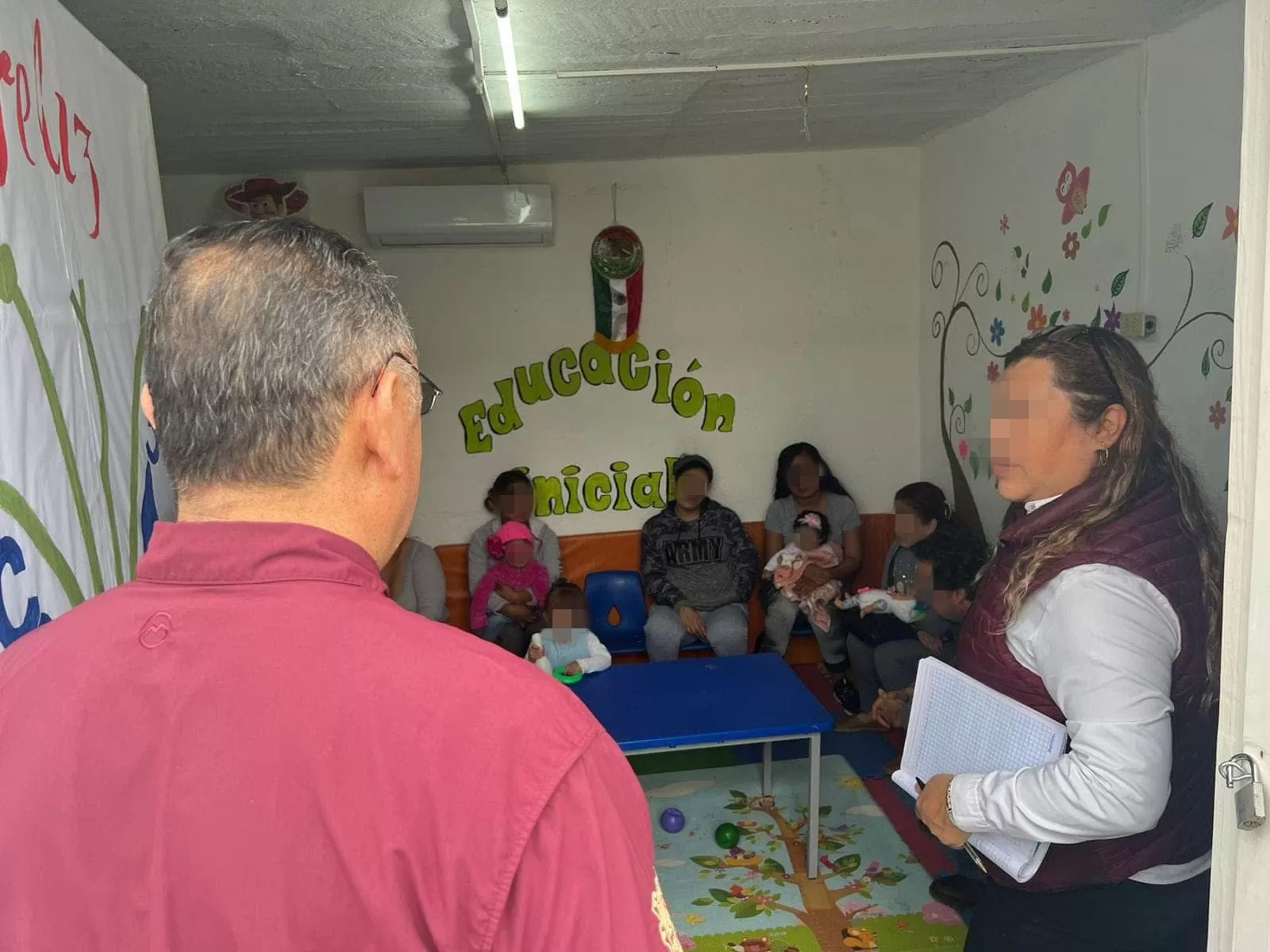 Supervisan área infantil próxima a rehabilitarse en CEDES Victoria