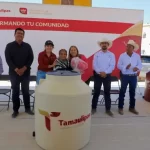 Entrega SEBIEN apoyos para Bustamante