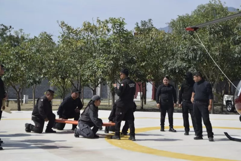 Concluye Guardia Estatal décimo bloque del Curso de Medicina Táctica Policial