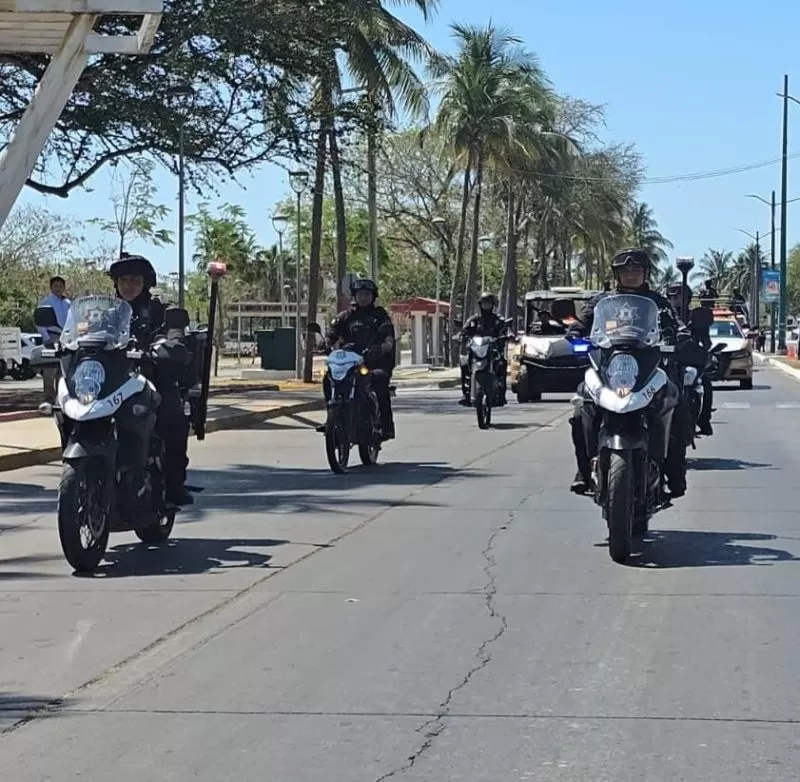 Participa Guardia Estatal en operativo de Semana Santa “Tampico te cuida”