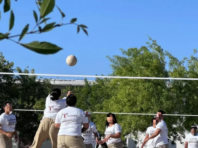 Fortalece CEDES Reynosa estrategia de reinserción social a través del deporte y la convivencia