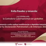 Más de mil personas servidoras públicas realizan su declaración patrimonial desde el día primero de mayo