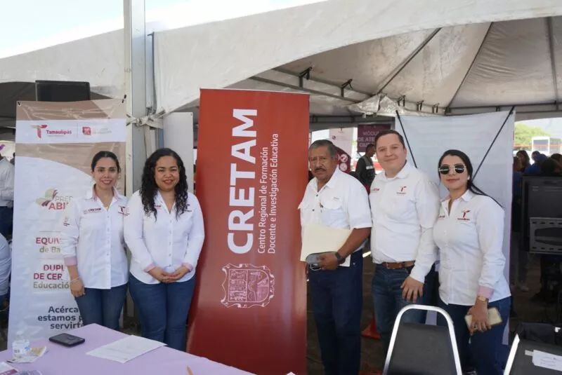 Participa CRETAM en Brigada Transformando Familias en Palmillas