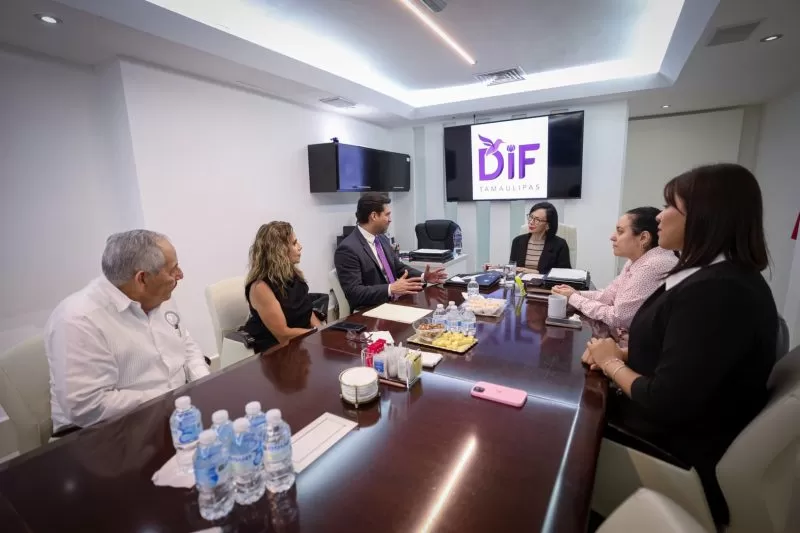 DIF Tamaulipas y Colegio de Notarios firman convenio en beneficio de las familias más vulnerables