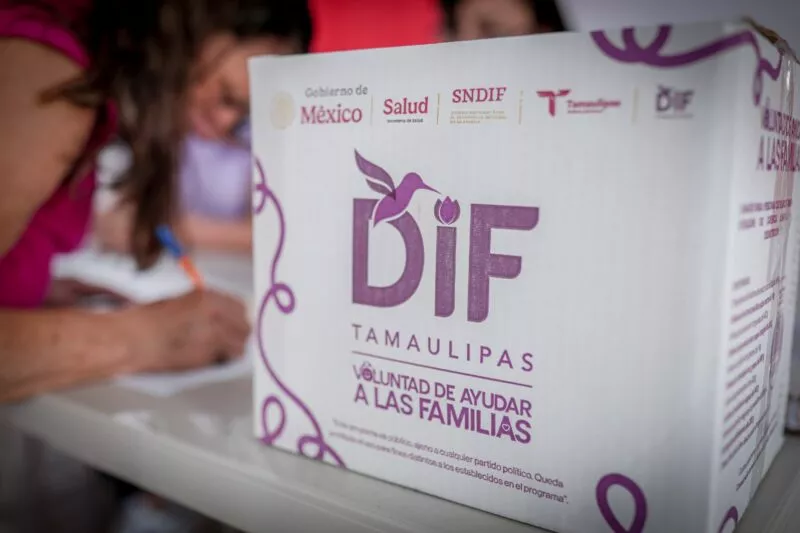 Beneficia DIF Tamaulipas a 66 mil 300 personas con la segunda entrega de canastas alimentarias