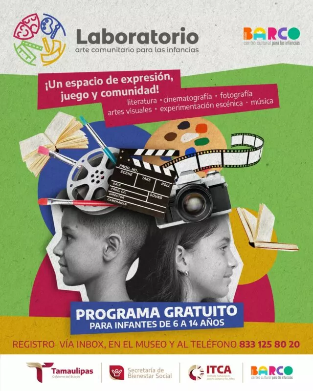 Lanza ITCA Laboratorio de Arte Comunitario para las Infancias en BARCO