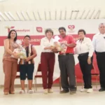 Entrega SEBIEN paquetes alimentarios en Tampico
