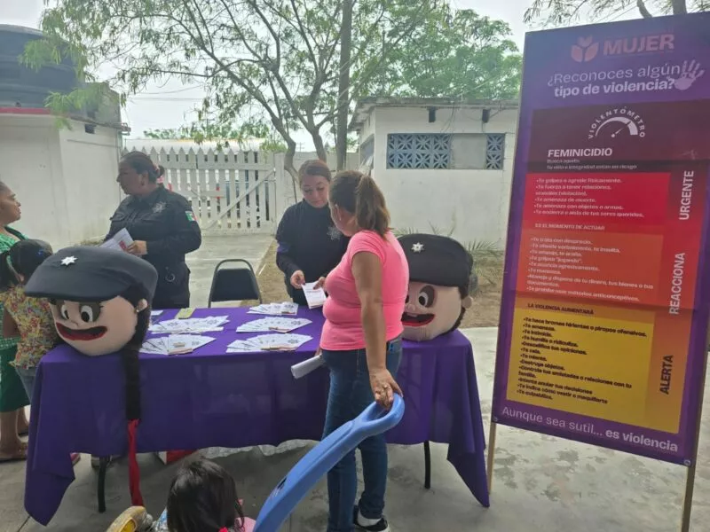 Participa Guardia Estatal de Género en jornada “Brilla con Bienestar”