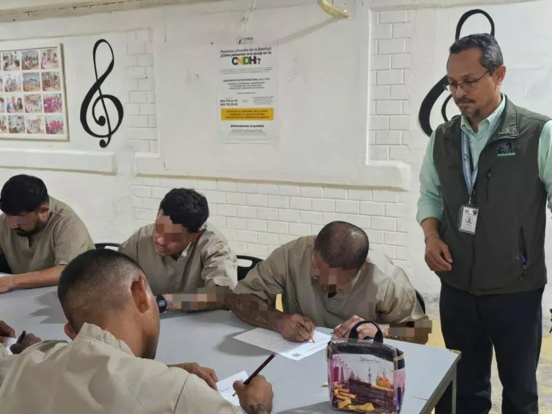 CNDH y CODHET realizan visita de supervisión en CEDES Altamira