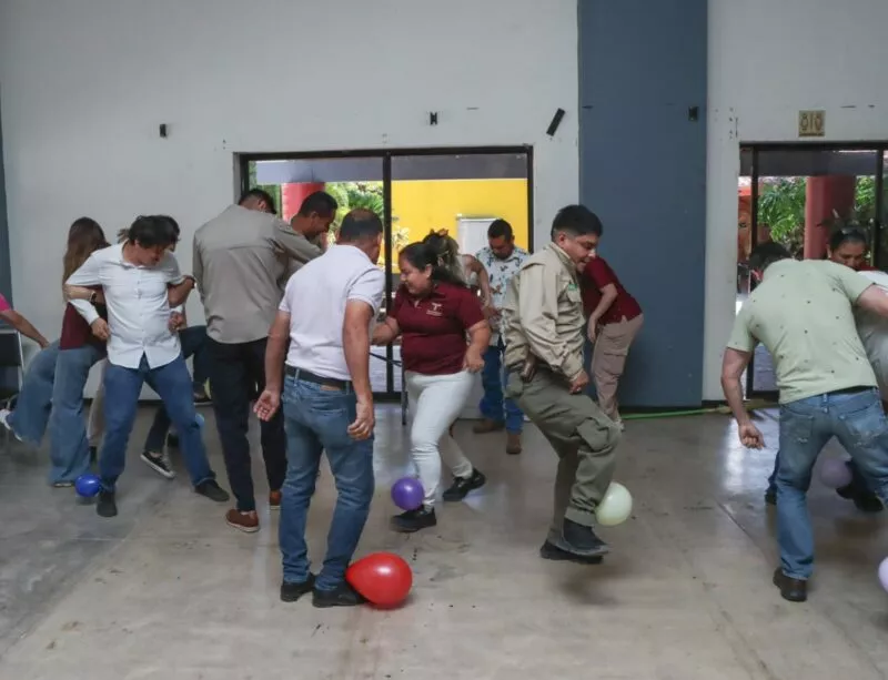 Imparte STPS Taller “Trabajo en Equipo” a personal de la Comisión de Parques y Biodiversidad de Tamaulipas