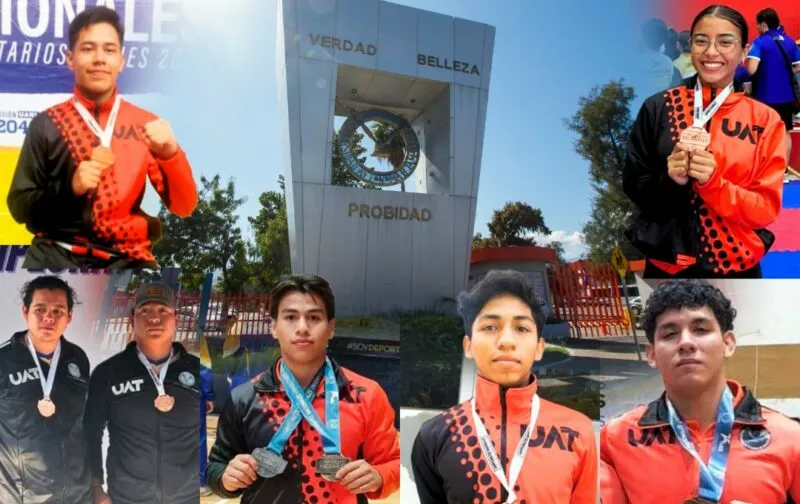 La UAT suma 12 medallas en campeonatos nacionales de ANUIES 2025