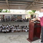 Acitvan deporte en primaria del ejido La Libertad