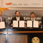 Rector de la UAT formaliza alianzas para impulsar certificaciones internacionales
