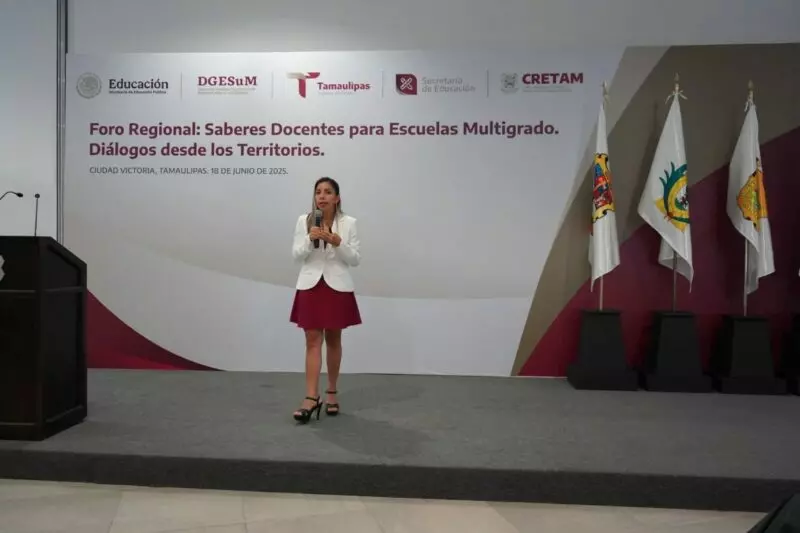 Realiza CRETAM Foro Regional de Escuelas Multigrado