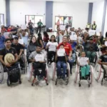 Realiza DIF Tamaulipas segunda capacitación y donación de sillas de ruedas para personas discapacitadas