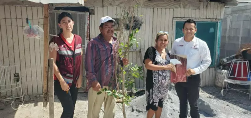 Lleva ITAVU certeza jurídica a colonias de Valle Hermoso