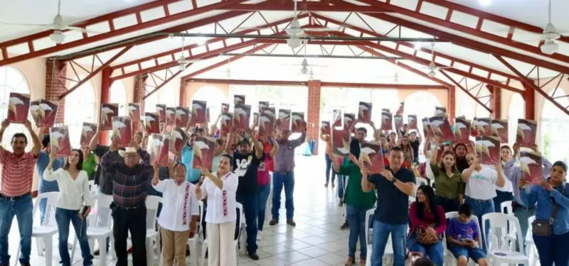 Transforma Gobierno de Tamaulipas terrenos en hogares seguros