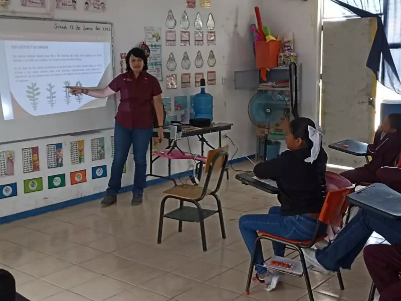 Fomenta SEDUMA conservación de cactáceas, tesoro del altiplano