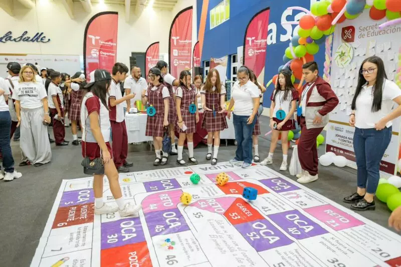 Éxito en Tamaulipas la Jornada Nacional por la Paz y Contra las Adicciones “En la Escuela se hace comunidad”