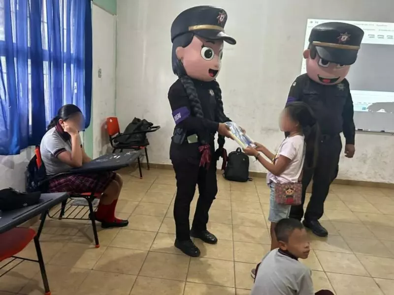 Imparte Guardia Estatal de Género taller comunitario para prevenir bullying