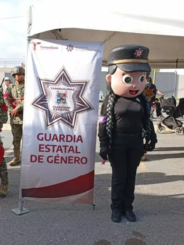 Suma Guardia Estatal de Género esfuerzos con Federación y Ayuntamiento para reforzar cercanía con población de Nuevo Laredo