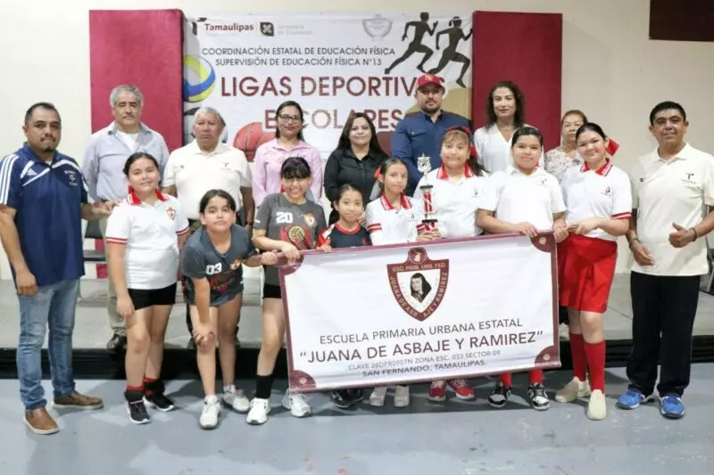 Reconoce San Fernando a medallistas de  Juegos Deportivos Estatales Escolares