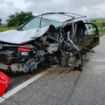 Guardia Estatal atiende accidente con lesionados en la Carretera Federal 180