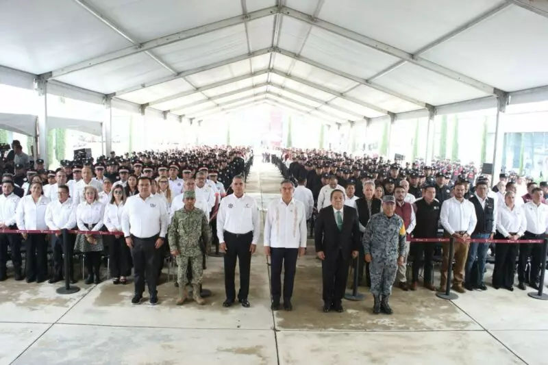 Gobernador Américo Villarreal toma protesta al nuevo secretario de Seguridad Pública de Tamaulipas