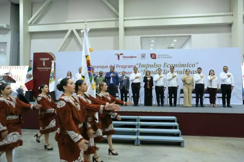 “El desarrollo debe llegar a todas partes”: Américo Villarreal entrega apoyos a emprendedores por más de 33 MDP