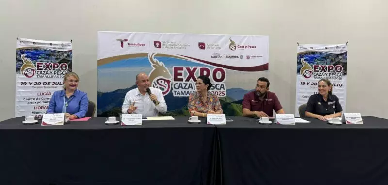 Consolida Tamaulipas modelo sustentable con Expo de Caza y Pesca en Tampico