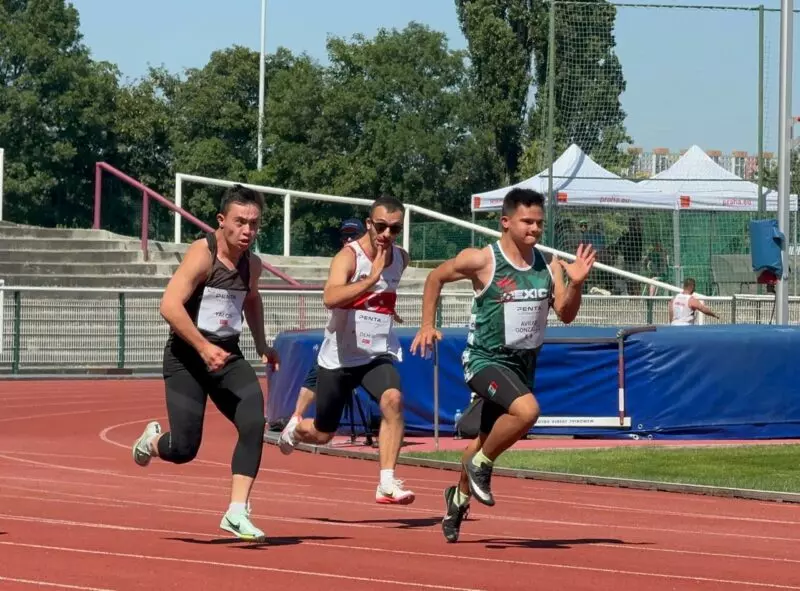 Alex “La Flecha” Avilés rompe récord mundial y se corona doble campeón en el Abierto Europeo de Atletismo para atletas con Síndrome de Down