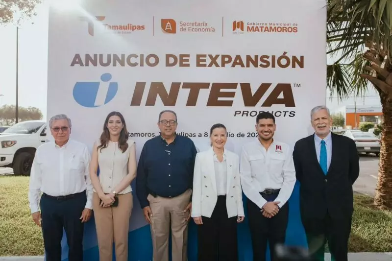 INTEVA anuncia inversión de 150 MDP en Matamoros