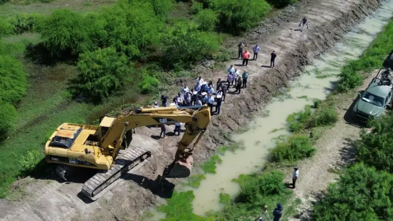 Comienzan obras de modernización en el sistema hídrico de los distritos de riego 025 y 026 de Tamaulipas