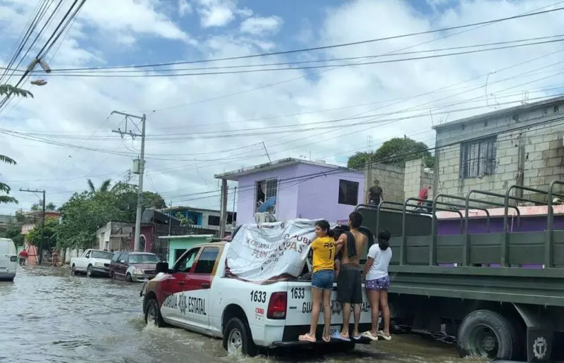 Continúa Guardia Estatal con acciones de supervisión en cuerpos de agua en Tampico