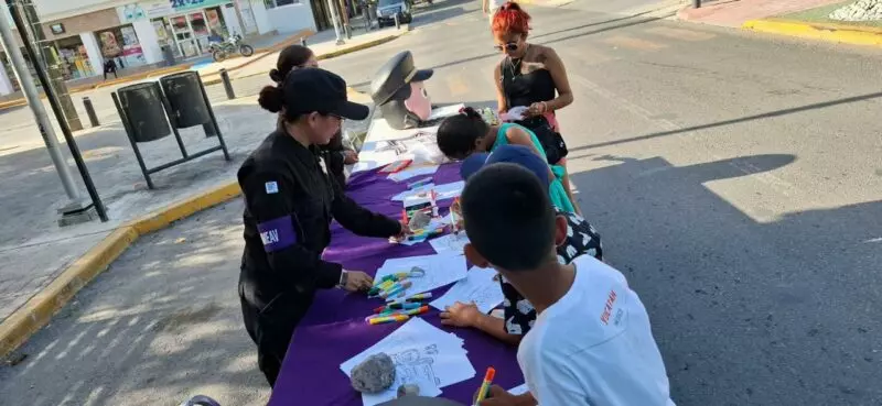 Mantiene Guardia Estatal de Género proximidad con familias durante periodo vacacional