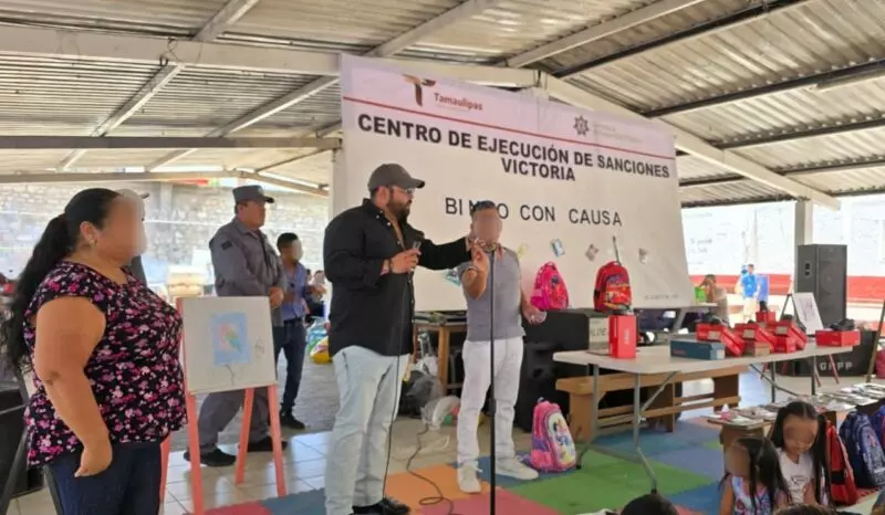Realiza CEDES Victoria “bingo con causa” para el regreso a clases