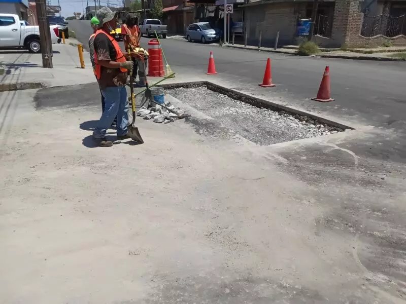 Rehabilita Gobierno del Estado vialidades de Nuevo Laredo